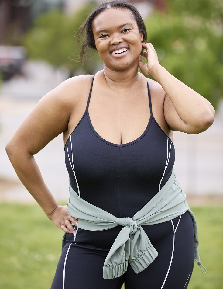 Fitness lifestyle smiling